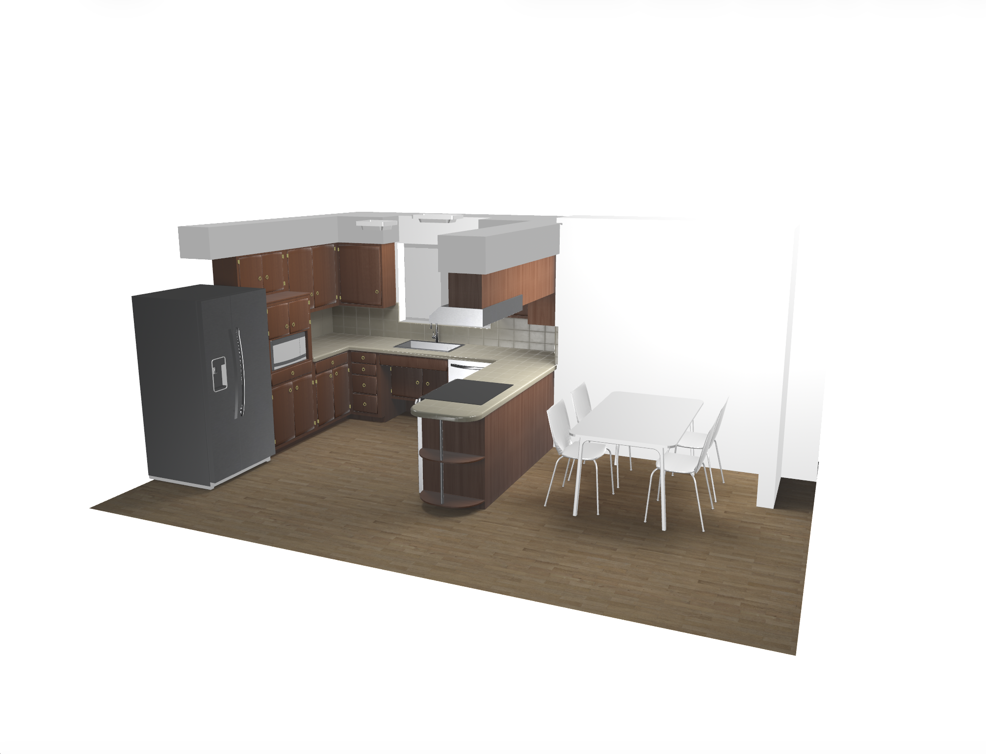 Mixed reality kitchen preview